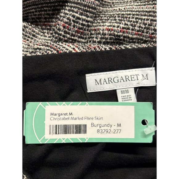 Stitch Fix Margaret M Christabel Marled Flare Skirt Midi Multicolor Size M New - Picture 4 of 5